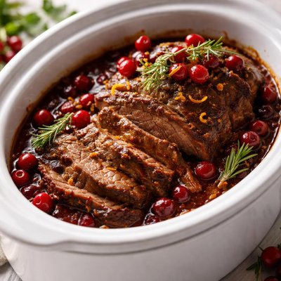 Image of Crock Pot Cranberry Roast