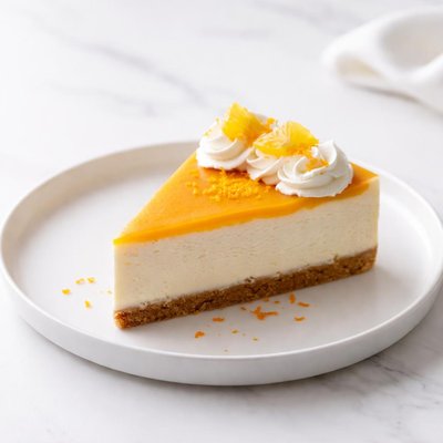 Image of Crock Pot Creamy Orange Cheesecake