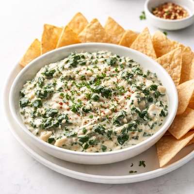 Image of Crock Pot Creamy Spinach Dip