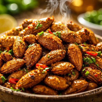 Image of Crock Pot Curried Almonds