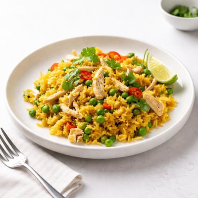 Image of Crock Pot Curried Chicken Rice