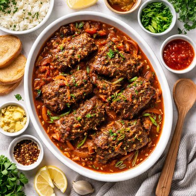 Image of Crock Pot Deviled Short Ribs