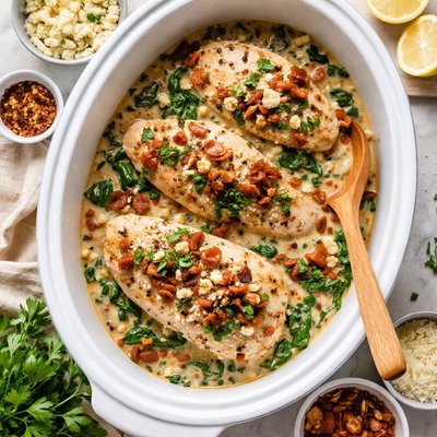 Image of Crock Pot Gorgonzola Chicken