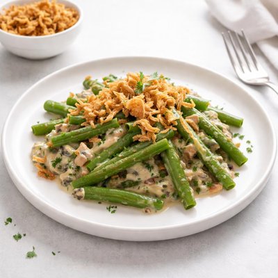 Image of Crock Pot Green Bean Casserole
