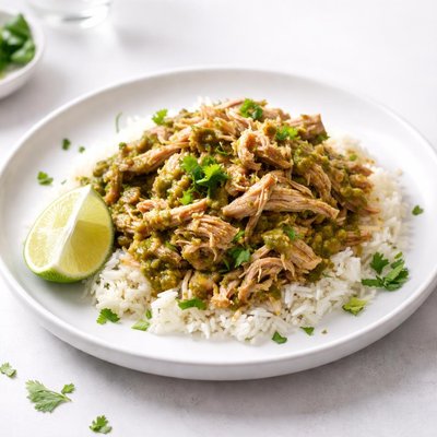 Image of Crock Pot Green Chile Pork