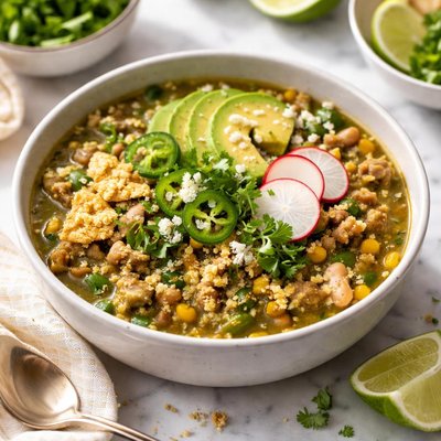 Image of Crock Pot Green Turkey Chili