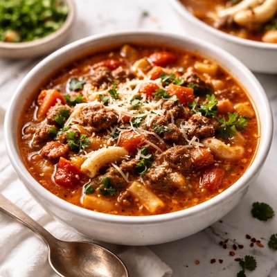 Image of Crock Pot Hamburger Tomato Soup