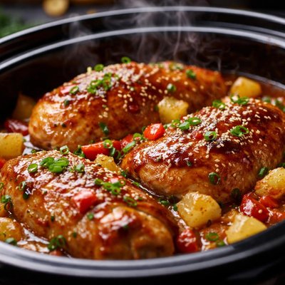 Image of Crock Pot Hawaiian Chicken Breasts