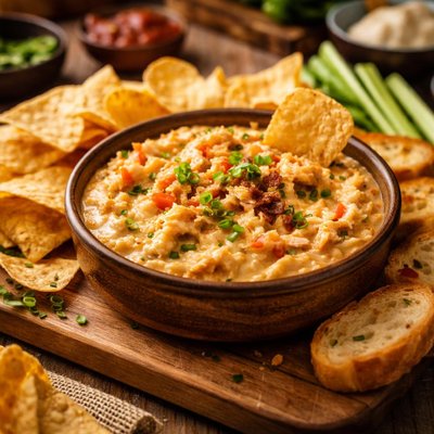 Image of Crock Pot Hot Cheesy Chicken Dip