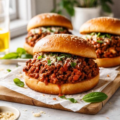 Image of Crock Pot Italian Sloppy Joes