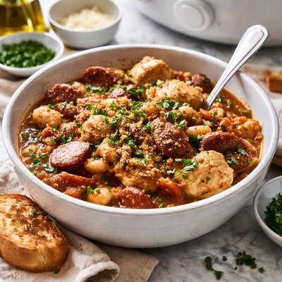 Image of Crock Pot Kinda Cassoulet