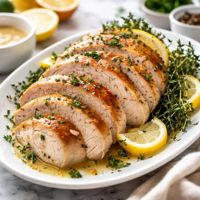 Image of Crock Pot Lemon Thyme Turkey
