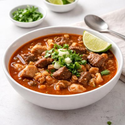 Image of Crock Pot Menudo with Beef