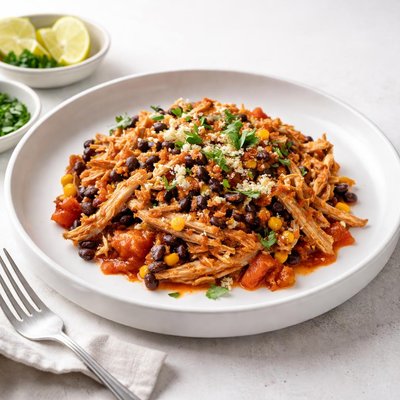 Image of Crock Pot Mexican Chicken Enchilada Filling
