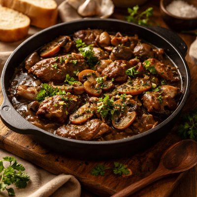 Image of Crock Pot Mushroomy Chicken Livers