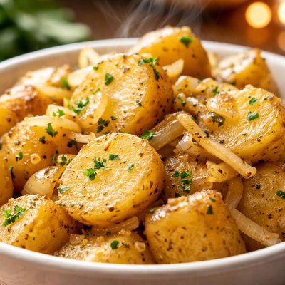 Image of Crock Pot Onion Potatoes