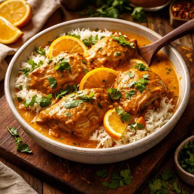 Image of Crock Pot Orange Curry Chicken
