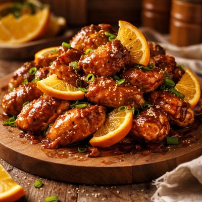 Image of Crock Pot Orange Honey Chicken