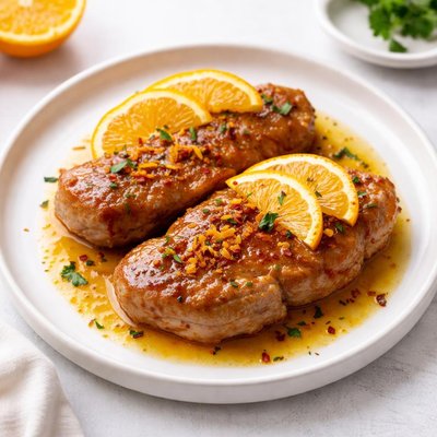 Image of Crock Pot Orange Pork Chops