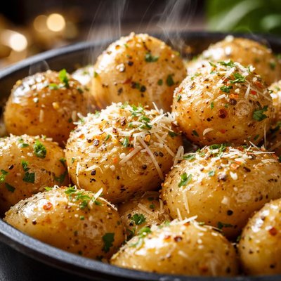 Image of Crock Pot Parmesan Potatoes