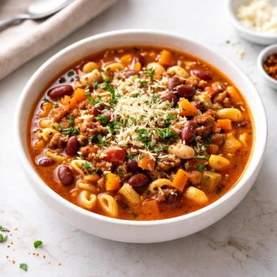 Image of Crock Pot Pasta Fagioli
