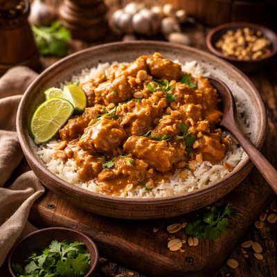 Image of Crock Pot Peanut Chicken
