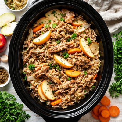 Image of Crock Pot Pork and Sauerkraut