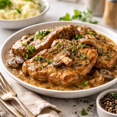 Image of Crock Pot Pork Chops Lean