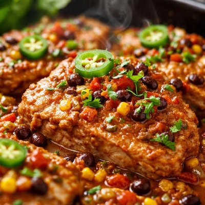 Image of Crock Pot Pork Chops Ole