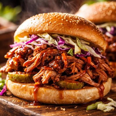 Image of Crock Pot Pork Sandwiches