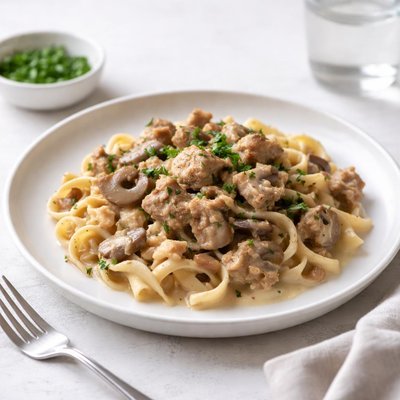 Image of Crock Pot Pork Stroganoff