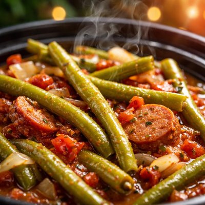 Image of Crock Pot Portuguese Green Beans