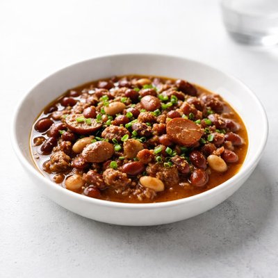 Image of Crock Pot Potluck Beans Slow Cooker