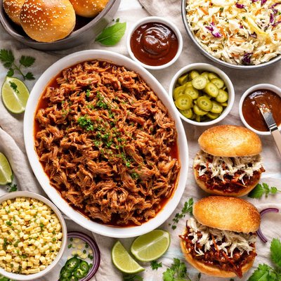 Image of Crock Pot Pulled Pork Bbq