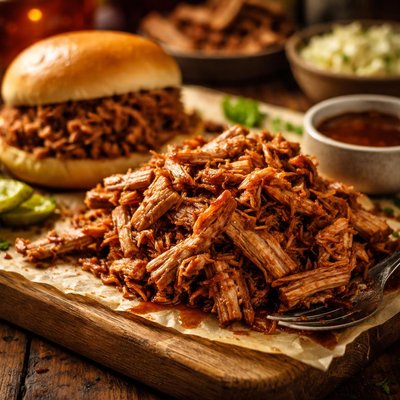 Image of Crock Pot Pulled Pork Bbq Eastern Nc Style