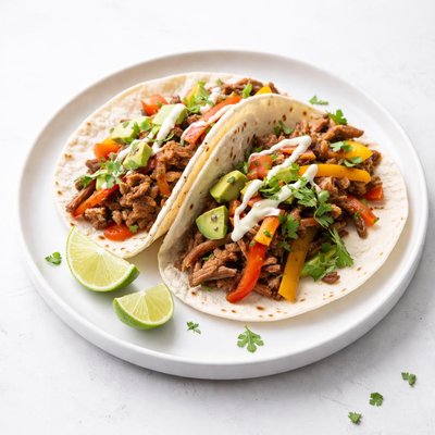 Image of Crock Pot Pulled Pork Fajitas