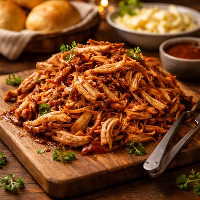 Image of Crock Pot Pulled Turkey