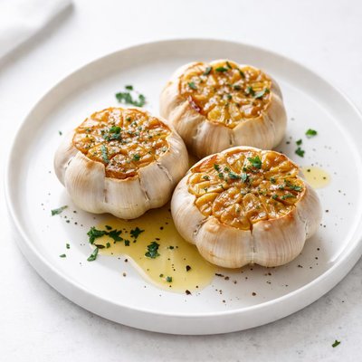 Image of Crock Pot Roasted Garlic