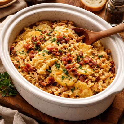 Image of Crock Pot Scalloped Chicken