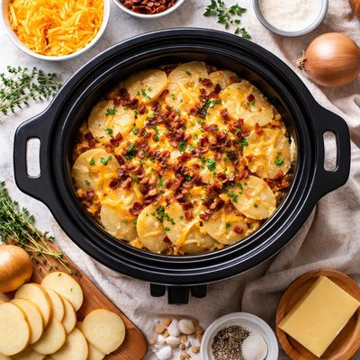 Image of Crock Pot Scalloped Taters