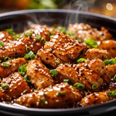 Image of Crock Pot Sesame Seed Chicken