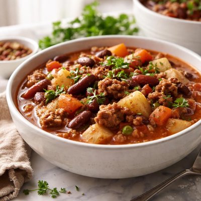 Image of Crock Pot Shipwreck Ground Beef Stew