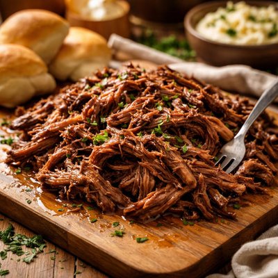 Image of Crock Pot Shredded Beef