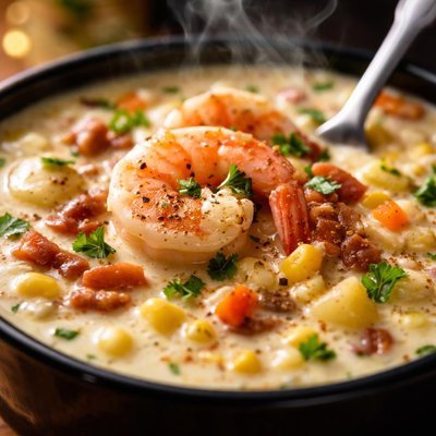 Image of Crock Pot Shrimp Chowder