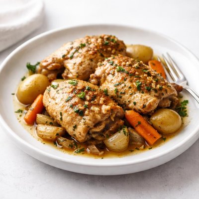 Image of Crock Pot Slow Cooked Chicken