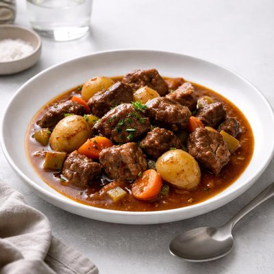 Image of Crock Pot Slow Cooker Extra Beefy Beef Stew