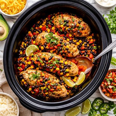 Image of Crock Pot Southwestern Chicken Breasts