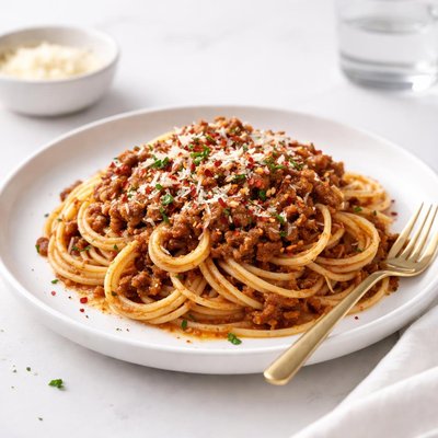 Image of Crock Pot Spaghetti Bolognese