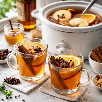 Image of Crock Pot Spiced Rum Cider
