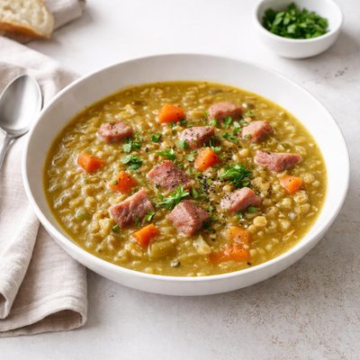 Image of Crock Pot Split Pea and Ham Soup